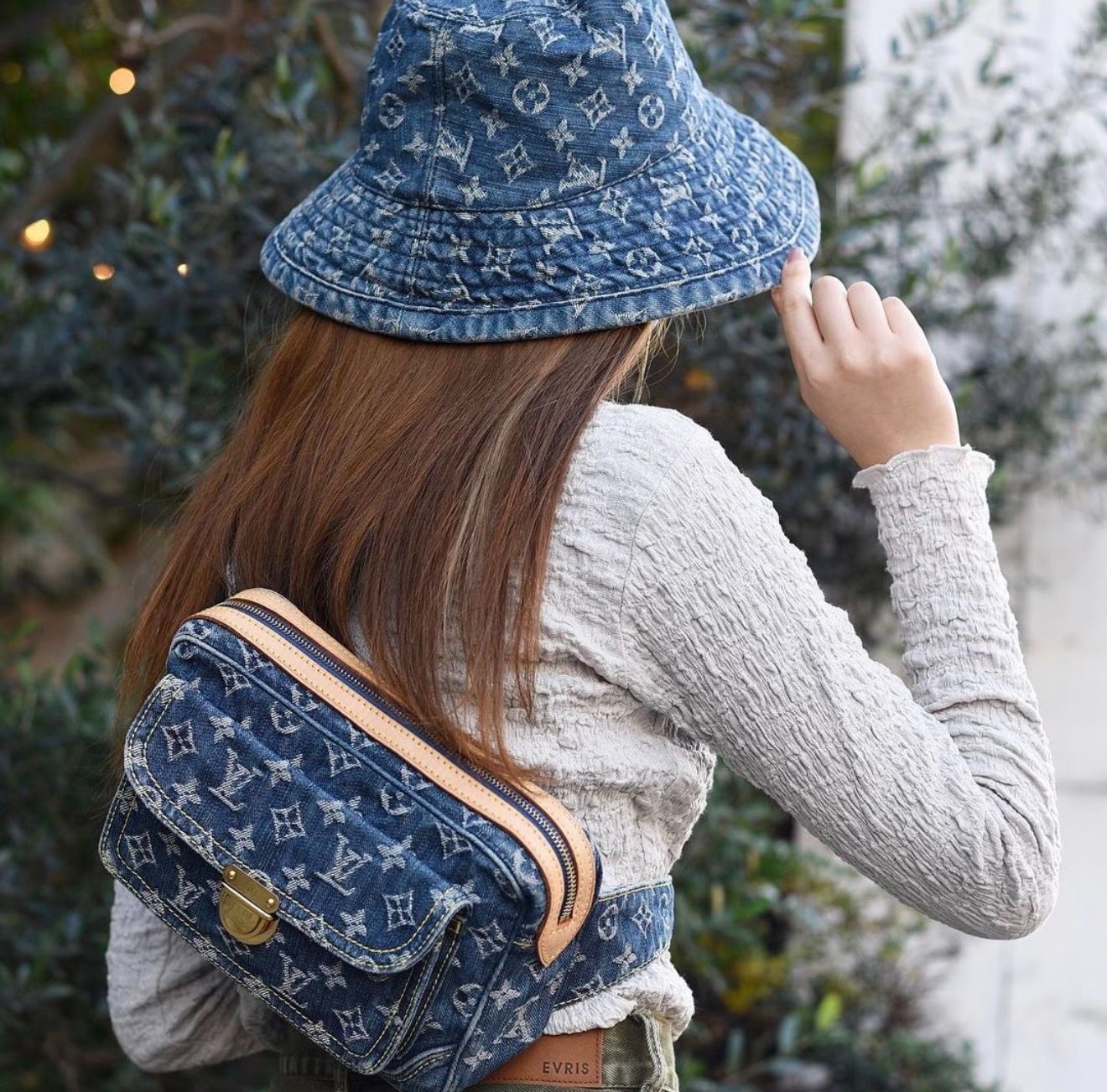 保管品◆本物LOUIS VUITTON ルイヴィトンVintageヴィンテージモノグラムデニムDenimバムバッグウエストバッグボディバッグ M95347ブルー青ユニセックス 保管品◆本物LOUIS VUITTON ルイヴィトンVintageヴィンテージモノグラムデニムDenimバムバッグウエストバッグボディバッグ M95347ブルー青ユニセックス