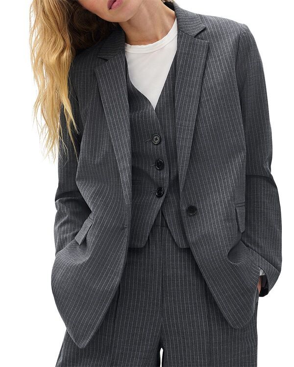 ラグアンドボーン レディース アウター ジャケット・ブルゾン ベスト ブレザー rag bone Jennifer Striped Combo Blazer Vest Set Gresp ストライプ