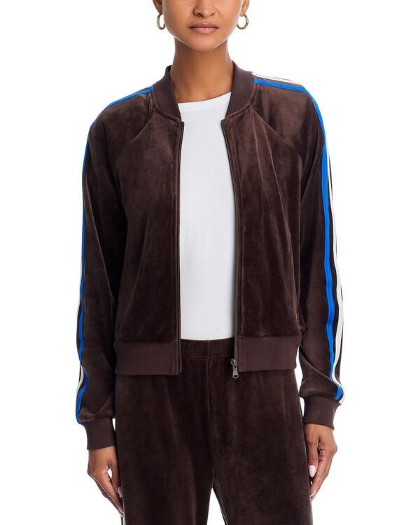 スピリッツフィフティファイブ レディース アウター ジャケット・ブルゾン Splits59 Heritage Velour Bomber Jacket Dark ChocolateClassic Bl