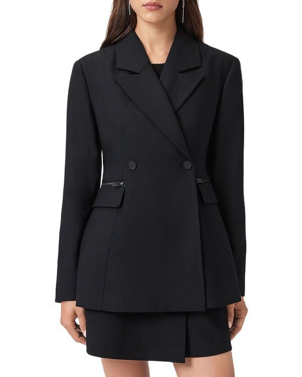 オールセインツ レディース アウター ジャケット・ブルゾン ブレザー ALLSAINTS Mimmie Blazer Black ブラック