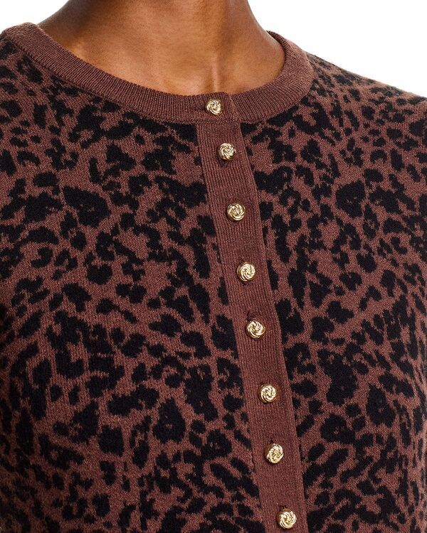 ジェネレーションラブ レディース アウター カーディガン Generation Love Tulum Jacquard Cardigan Brown Black ブラック