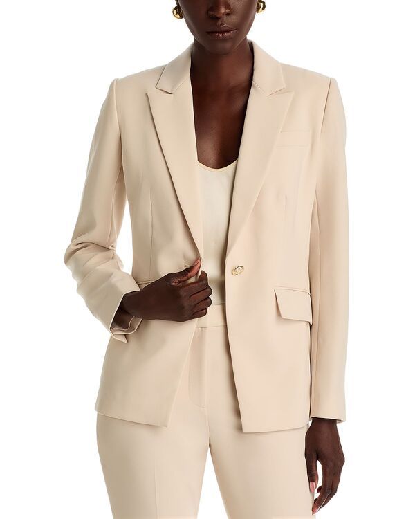 エリータハリ レディース アウター ジャケット・ブルゾン ブレザー Elie Tahari The Ashton Blazer Gold Straw ゴールド