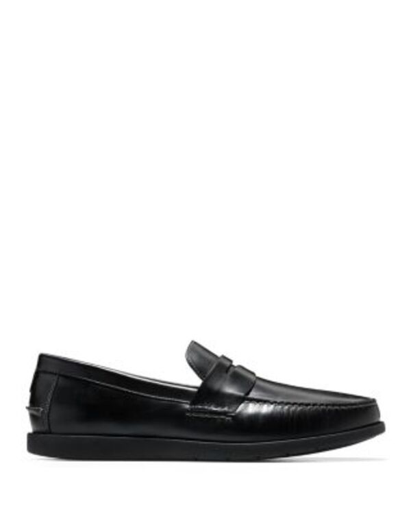 コールハーン メンズ シューズ スリッポン・ローファー Cole Haan Mens Brower Slip On Penny Loafers Black Blac ブラック