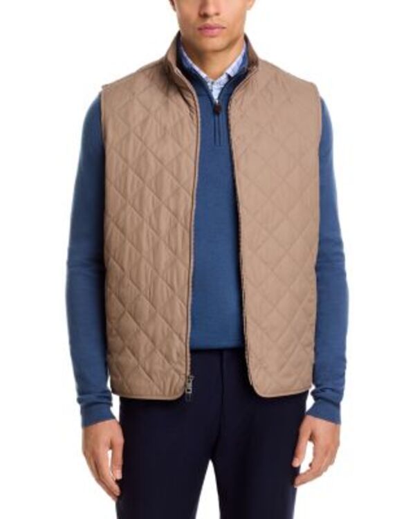 ピーター・ミラー レディース アウター ベスト Peter Millar Essex Vest Poplar Brown ブラウン