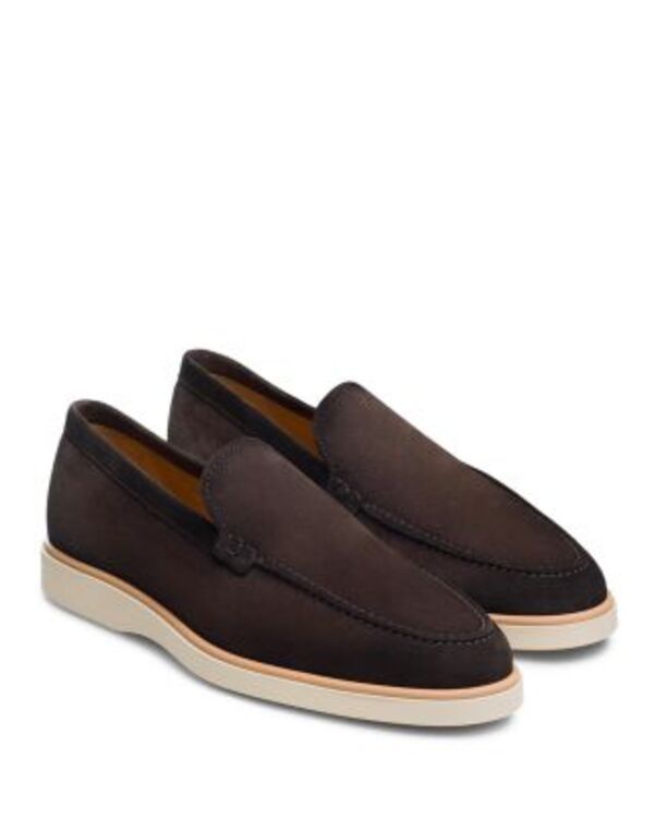 マグナーニ メンズ シューズ スリッポン・ローファー Magnanni Mens Lourenco Slip On Loafers Mid Brown ブラウン