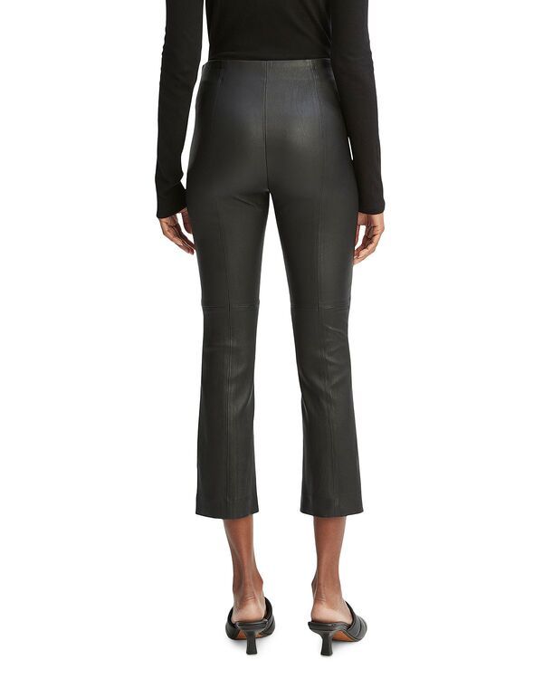 ヴィンス レディース ボトムス レギンス レザー Vince Leather Leggings Black ブラック
