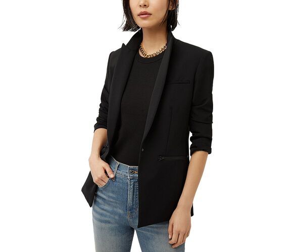ヴェロニカ ベアード レディース アウター ジャケット・ブルゾン スキューバ Veronica Beard Scuba Jacket Black ブラック