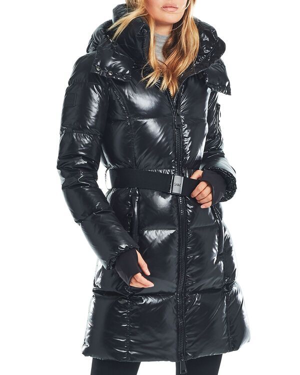 サム レディース アウター コート ダウン SAM Noho Beltedown Coat Jet