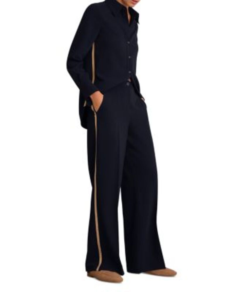 ホッブスロンドン レディース ボトムス カジュアルパンツ HOBBS LONDON Hadley Trousers Navy ネイビー