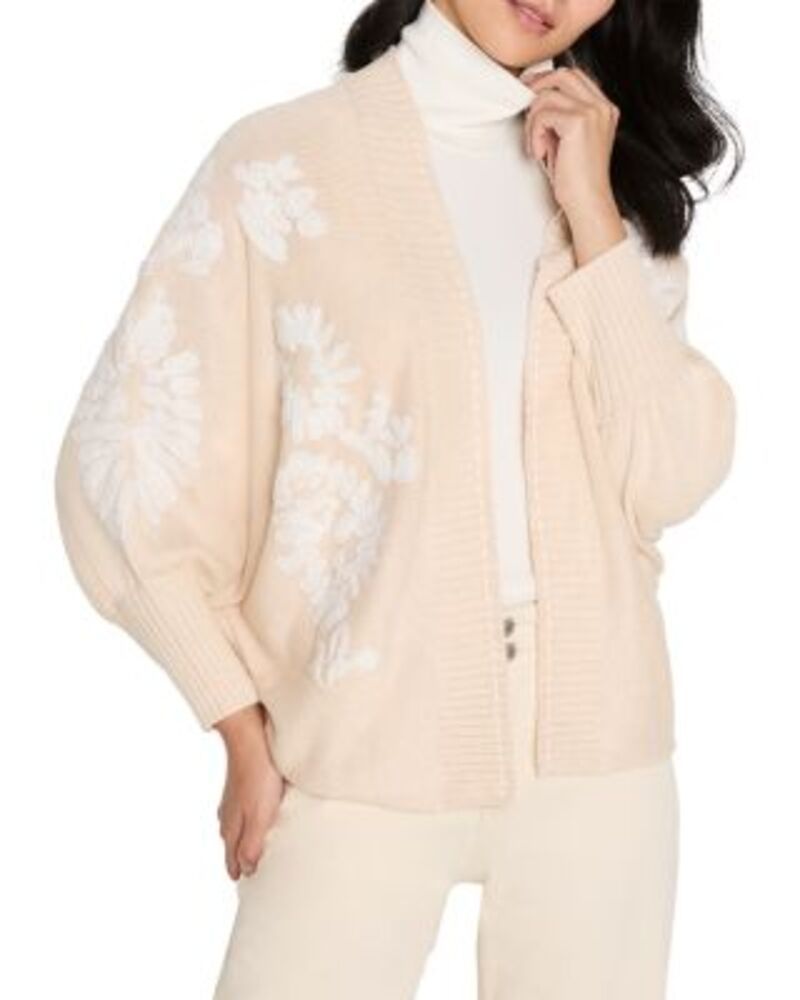 ニックプラスゾーイ レディース アウター カーディガン セーター 刺繍 NICZOEmbroidered Cardigan Sweater Neutral Multi マルチカラー
