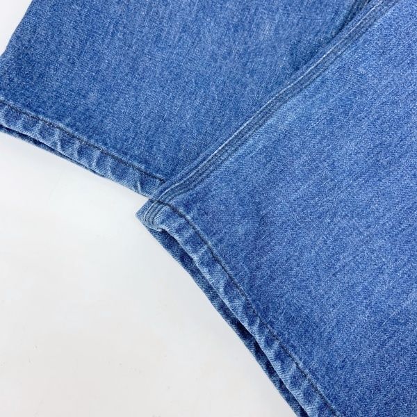 CHROME HEARTS クロムハーツ カーペンター デニム パンツ ジーンズ クロスボールボタン メンズ サイズ34 インディゴ ボトムス DM19391■
