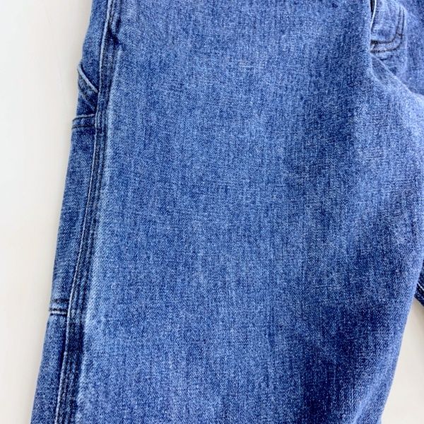 CHROME HEARTS クロムハーツ カーペンター デニム パンツ ジーンズ クロスボールボタン メンズ サイズ34 インディゴ ボトムス DM19391■