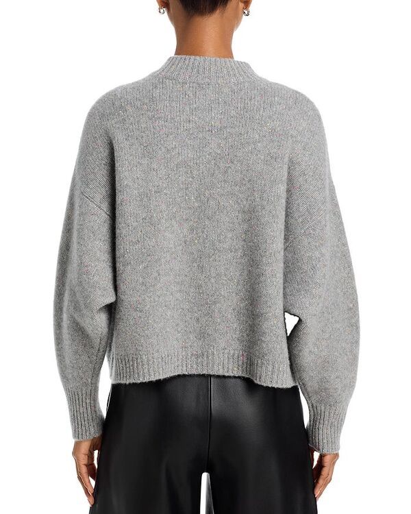 フレーム レディース アウター カーディガン FRAME The Cashmere Fleck Cardigan Silver シルバー