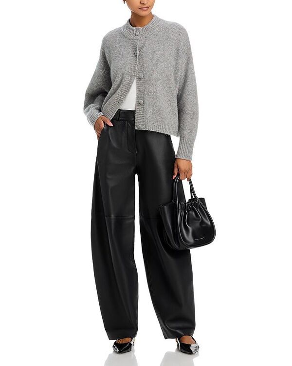 フレーム レディース アウター カーディガン FRAME The Cashmere Fleck Cardigan Silver シルバー