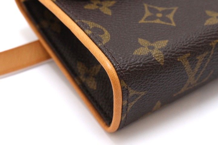 LOUIS VUITTON ルイ・ヴィトン バッグ ポシェット・フロランティーヌ M51855 ウエストバッグ モノグラムキャンバス ブラウン レディース【中古】460 LOUIS VUITTON ルイ・ヴィトン バッグ ポシェット・フロランティーヌ M51855 ウエストバッグ モノグラムキャンバス ブラウン レディース【中古】460