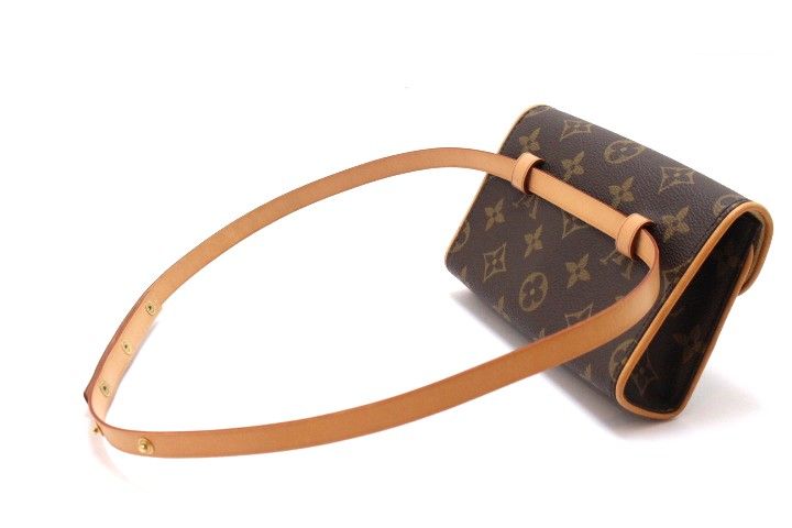 LOUIS VUITTON ルイ・ヴィトン バッグ ポシェット・フロランティーヌ M51855 ウエストバッグ モノグラムキャンバス ブラウン レディース【中古】460 LOUIS VUITTON ルイ・ヴィトン バッグ ポシェット・フロランティーヌ M51855 ウエストバッグ モノグラムキャンバス ブラウン レディース【中古】460