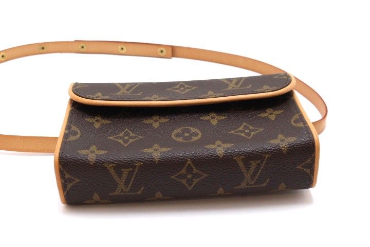 LOUIS VUITTON ルイ・ヴィトン バッグ ポシェット・フロランティーヌ M51855 ウエストバッグ モノグラムキャンバス ブラウン レディース【中古】460 LOUIS VUITTON ルイ・ヴィトン バッグ ポシェット・フロランティーヌ M51855 ウエストバッグ モノグラムキャンバス ブラウン レディース【中古】460