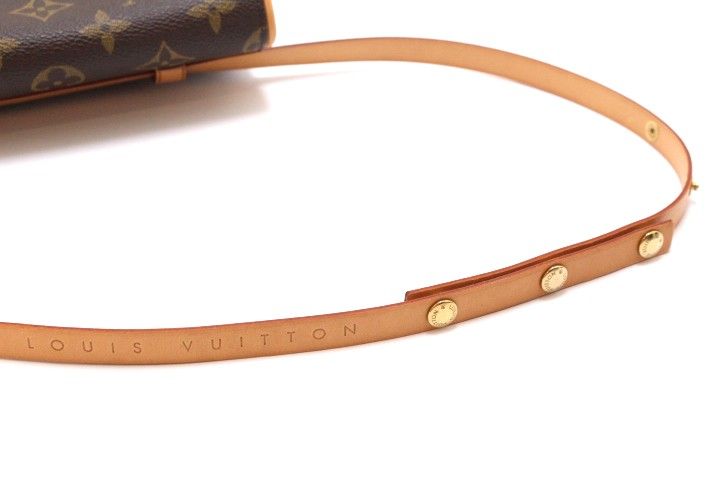 LOUIS VUITTON ルイ・ヴィトン バッグ ポシェット・フロランティーヌ M51855 ウエストバッグ モノグラムキャンバス ブラウン レディース【中古】460 LOUIS VUITTON ルイ・ヴィトン バッグ ポシェット・フロランティーヌ M51855 ウエストバッグ モノグラムキャンバス ブラウン レディース【中古】460