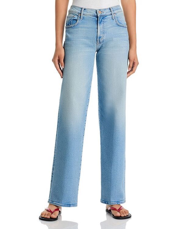 マザー レディース ボトムス デニムパンツ ジーンズ MOTHER The Mid Rise Maven Sneak Jeans in Blowing In The Wind Blowing In T
