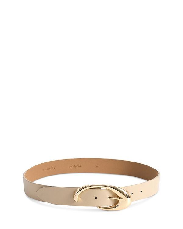 エティカ レディース アクセサリー ベルト レザー Ettika Sculpted Flow Womens Ivory Leather Belt Ivory アイボリー