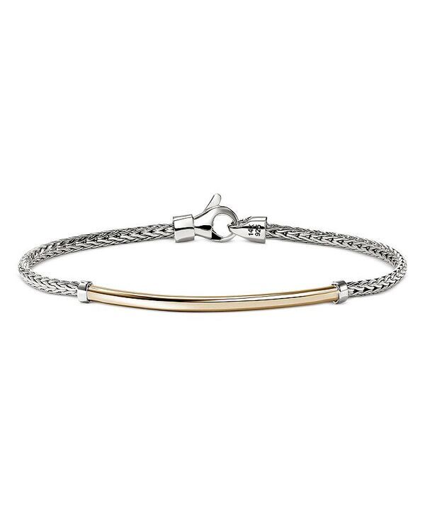 ジョン・ハーディー レディース アクセサリー ブレスレット・バングル・アンクレット JOHN HARDY Sterling Silver 14K Yellow Gold JH Essentials B