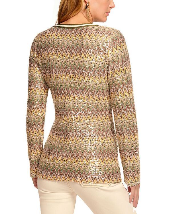 レイミー ブルック レディース アウター カーディガン スパンコール Ramy Brook Kiki Sequin Cardigan Boca Sequin