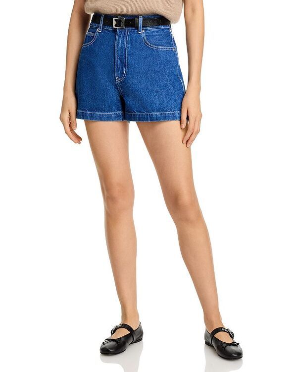 フレーム レディース ボトムス ハーフパンツ・ショーツ ショートパンツ デニム FRAME The Charm Denim Shorts Graphic デニム