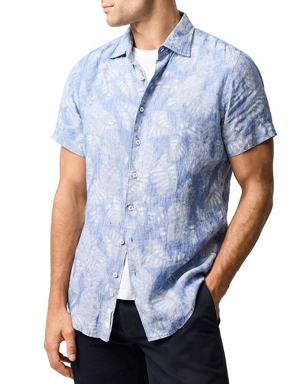 ロッドアンドグン メンズ トップス シャツ Rodd Gunn Savill Bay Short Sleeve Shirt Chambray