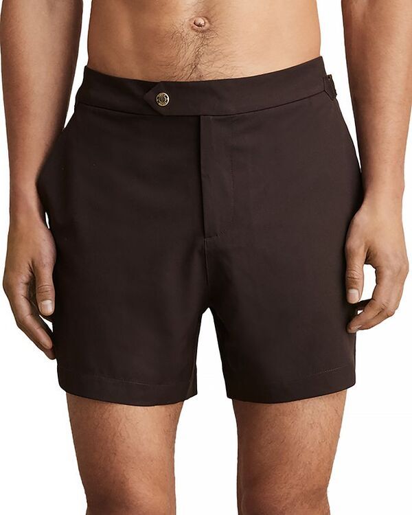 レイス メンズ 水着 ハーフパンツ・ショーツ REISS Sun Side 51 Swim Trunks Chocolate チョコレート