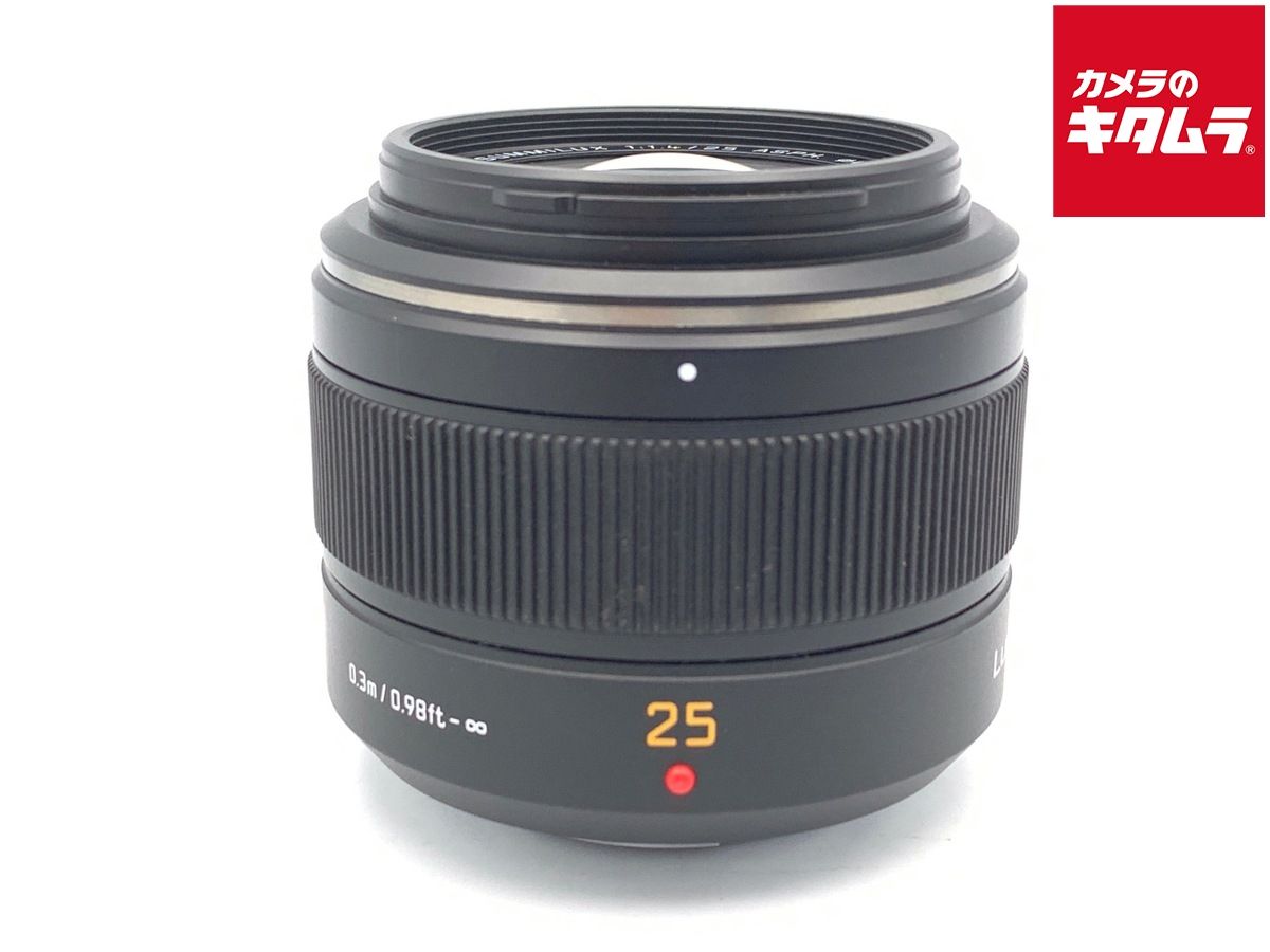 【中古】 【良品】 パナソニック LEICA DG SUMMILUX 25mm/F1.4 ASPH. ［H-X025］