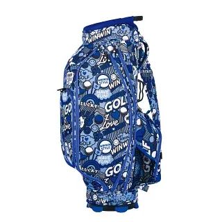 【新品】ウィンウィンスタイル GOOD TIME HOLIDAY キャディバッグ 3.4kg 9型 47インチ対応 5分割 ネームプレート付属 刻印タイプ CB-194 ゴルフ