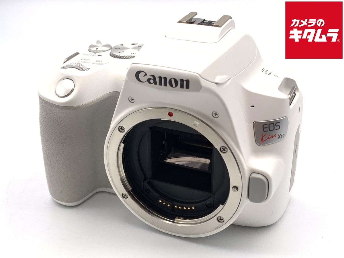 【中古】 【良品】 キヤノン EOS Kiss X10 ボディ ホワイト