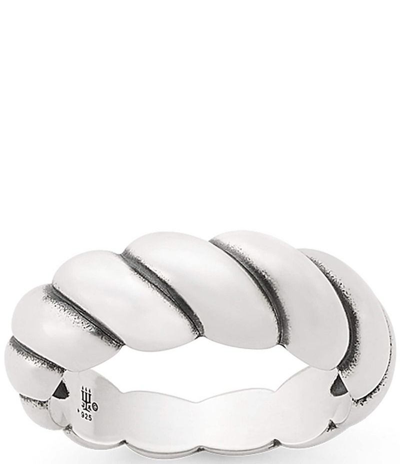 ジェームズ エイヴリー レディース アクセサリー 指輪 James Avery Half Twist Ring Sterling Silver シルバー