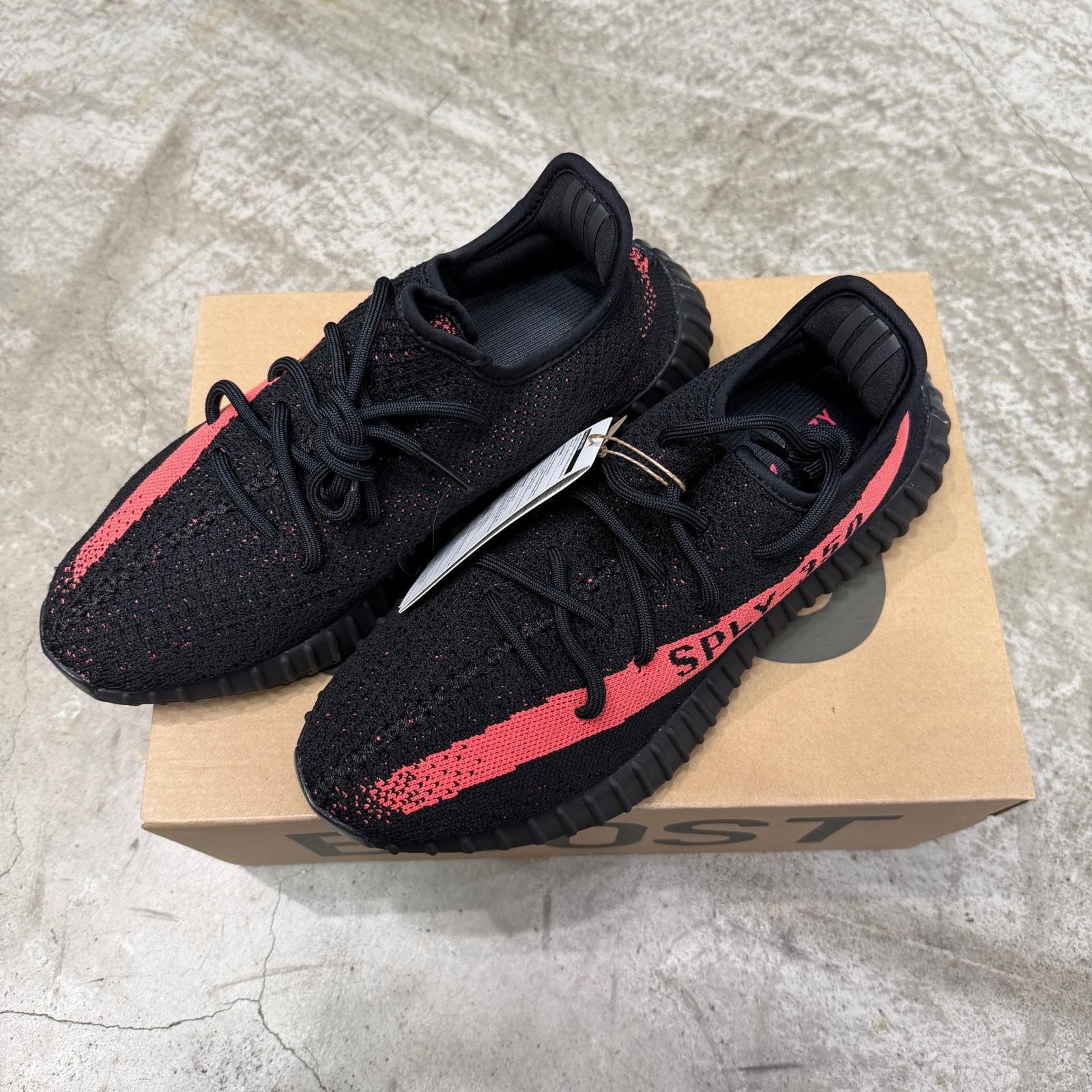国内正規 未使用 adidas YEEZY Boost 350 V2 Core Black イージー 
