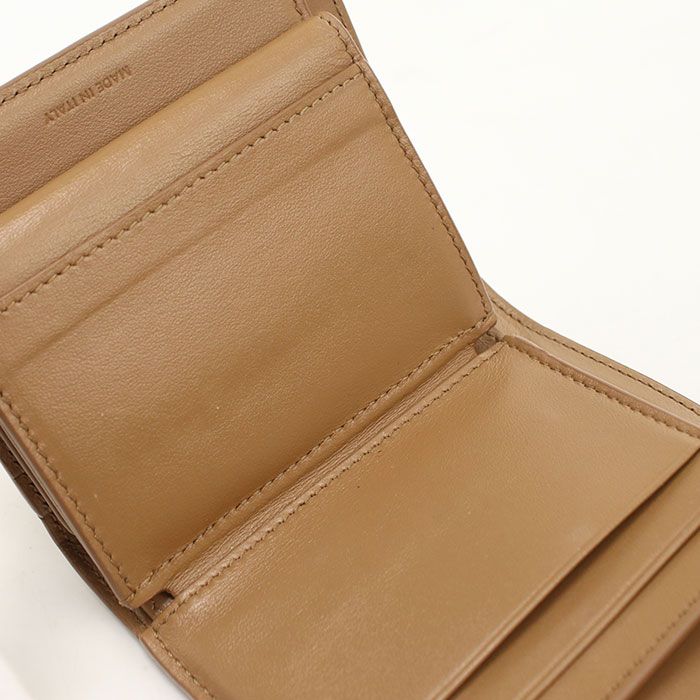 CELINE セリーヌ スモール フラップウォレット トリオンフ 0D783DPV 三つ折り財布 カーフ【中古】 レディース