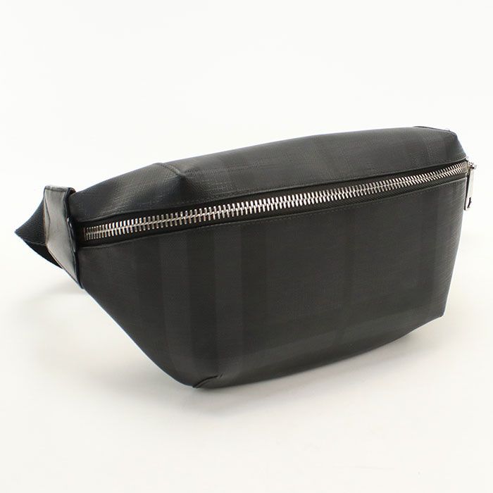 BURBERRY バーバリー ベルトバッグ バーバリーチェック 8014237 ボディバッグ PVC【中古】 メンズ