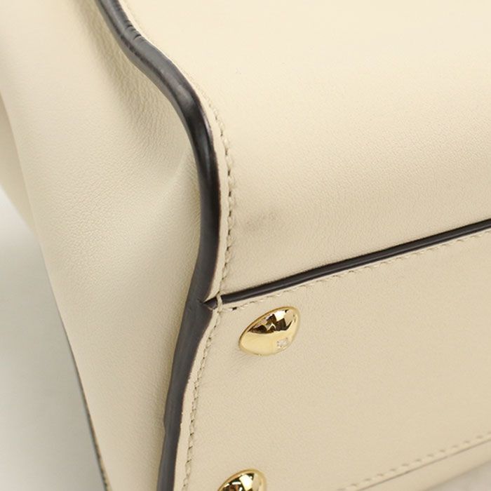FENDI フェンディ 2WAY ピーカブー 8BN244 ハンドバッグ カーフ【中古】 レディース