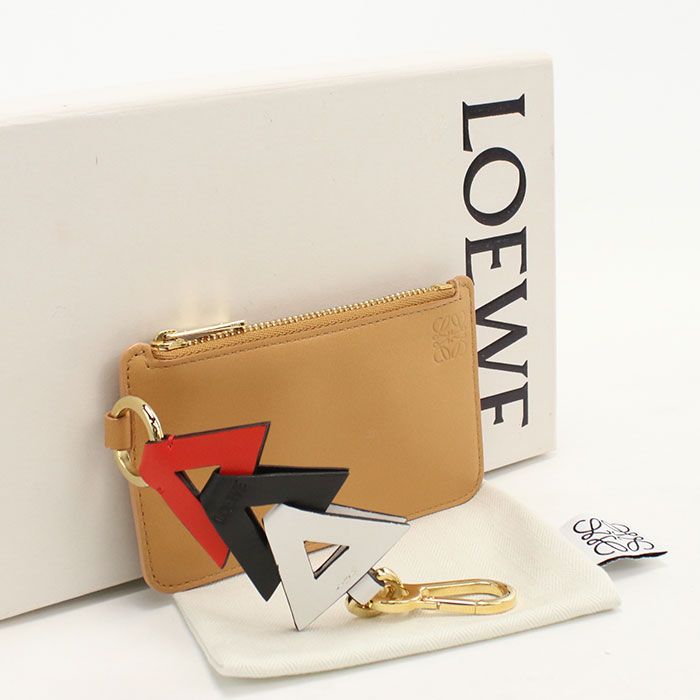 LOEWE ロエベ コインケース 小銭入れ カーフ【中古】 レディース