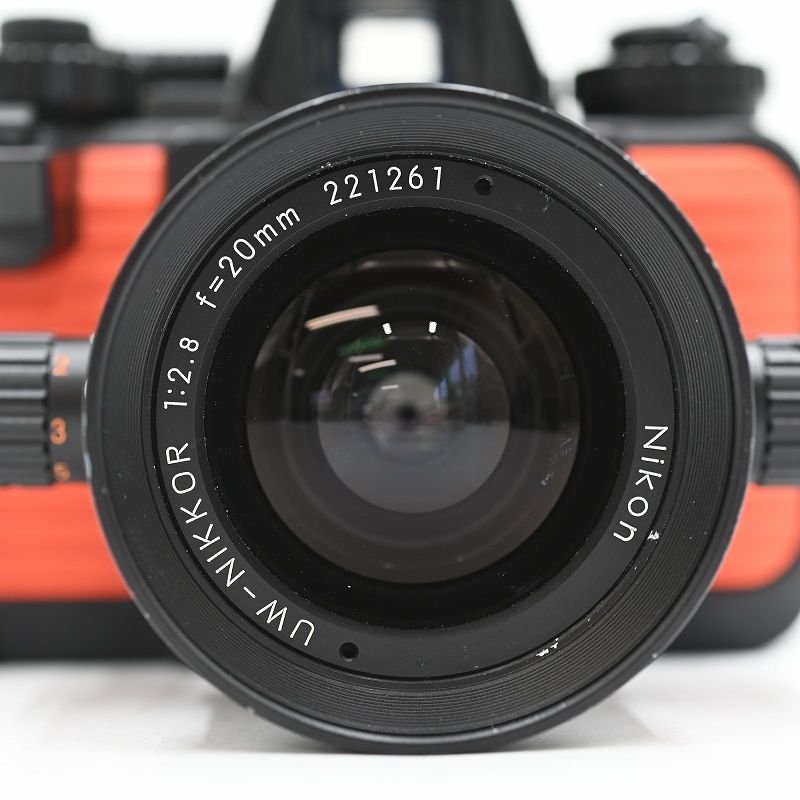 Nikon ニコン Nikonos V UW 20mm f/2.8 20mmファインダー SB105 フラッシュ フィルムカメラ 【中古】