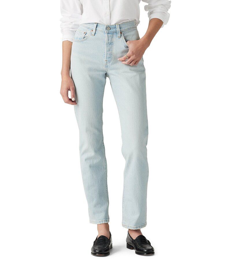 リーバイス レディース ボトムス デニムパンツ ストレート ジーンズ LevisR 501R Original Straight Leg Jeans Stepped Away