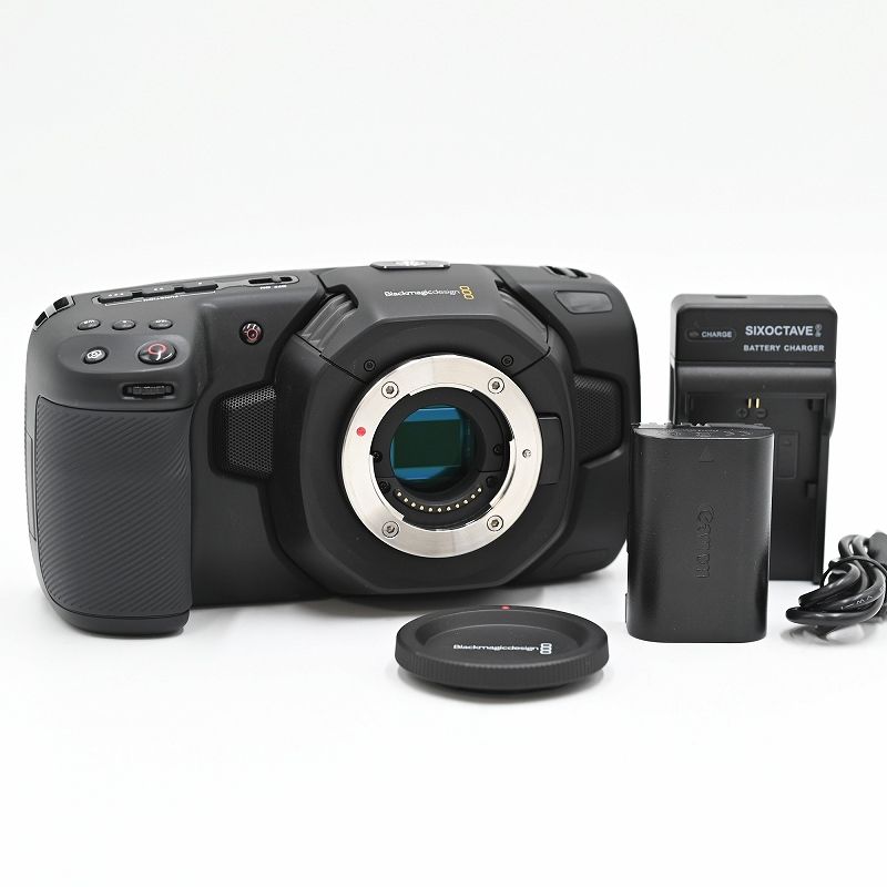 BlackmagicDesign ブラックマジックデザイン Blackmagic Pocket Cinema Camera 4K ビデオカメラ 【中古】