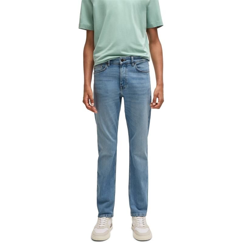 ボス メンズ ボトムス デニムパンツ Boss DELAWARE BO 10251089 01 Bright Blue 430 ブルー