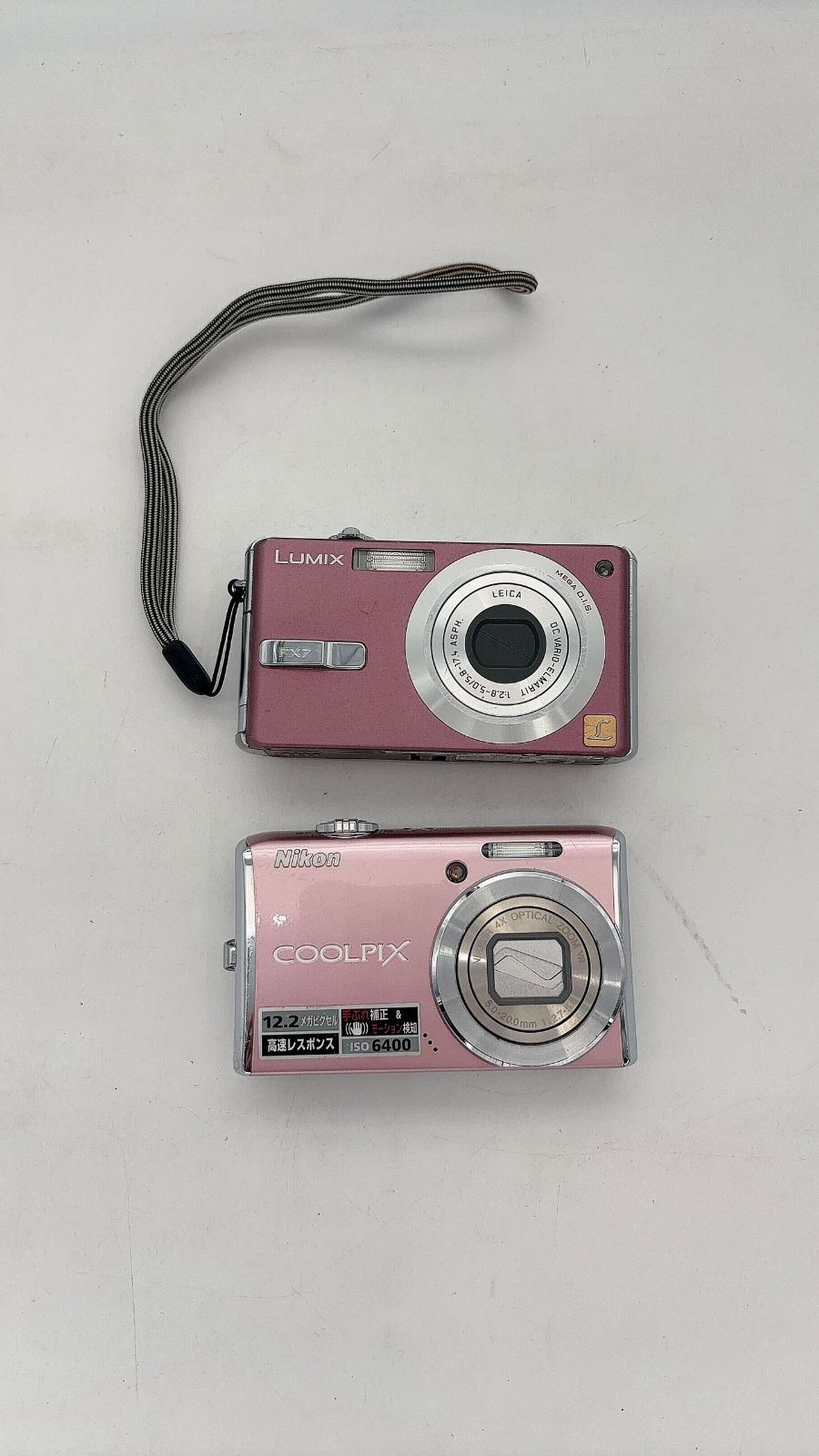 MR-03329 Nikon ニコン coolpixs620 Panasonic LUMIX DMC-fx7デジタルカメラ パナソニックコンパクトデジタルカメラ デジカメ