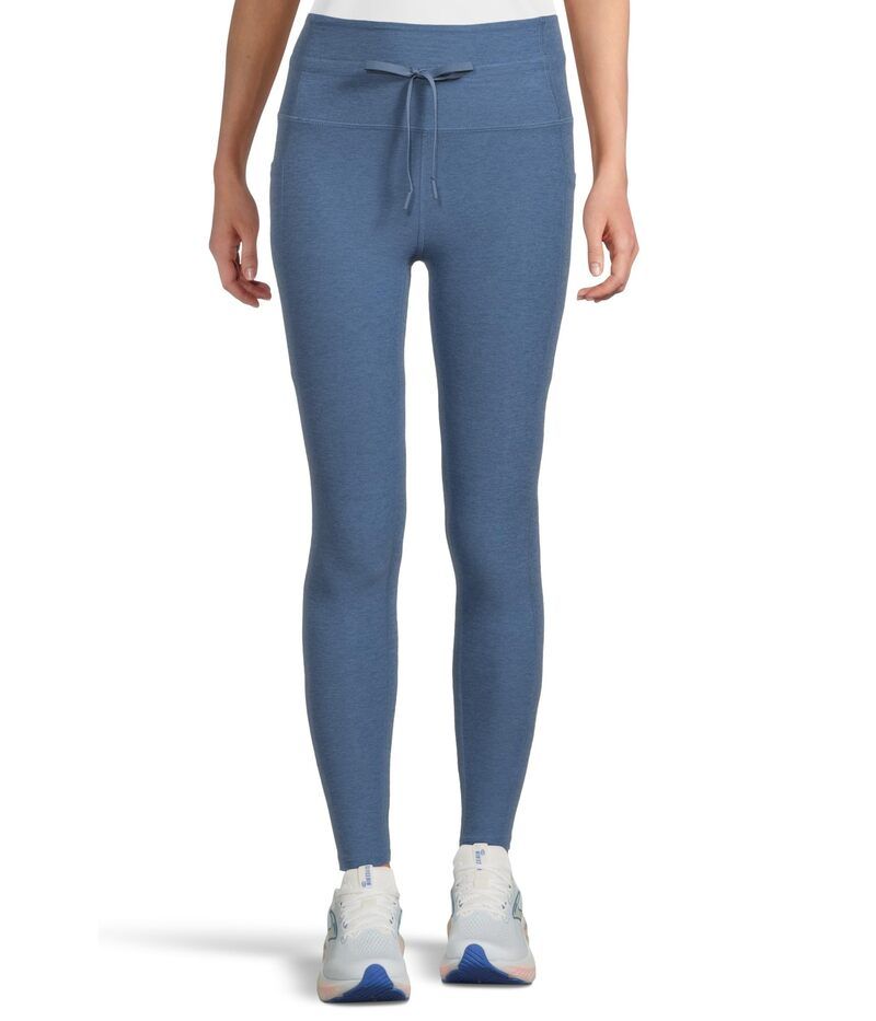 ビヨンドヨガ レディース ボトムス カジュアルパンツ ミディ レギンス Beyond Yoga Spacedye Go Pocket Midi Leggings Washedenim デニム
