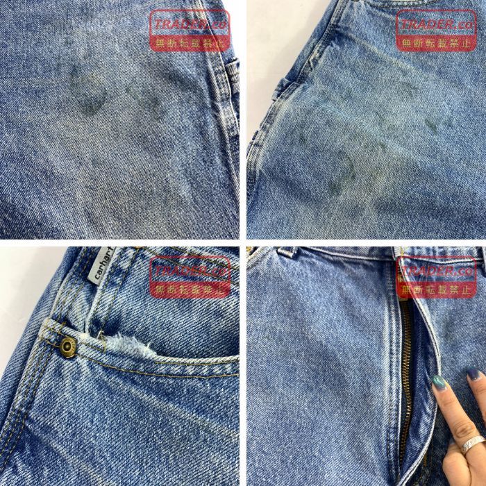 04w7187▽※【中古】Carhartt B171 DST Relaxed Fit Denim Jean カーハート デニムパンツ 36x30 Relaxed Fit リラックスフィット【八王子店】