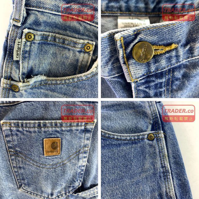 04w7187▽※【中古】Carhartt B171 DST Relaxed Fit Denim Jean カーハート デニムパンツ 36x30 Relaxed Fit リラックスフィット【八王子店】