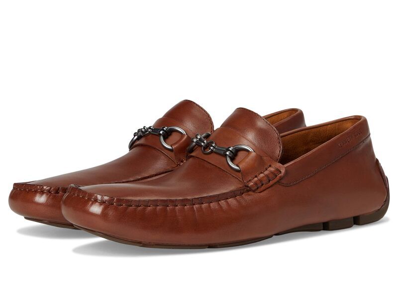 ケネスコール メンズ シューズ スリッポン・ローファー Kenneth Cole Theme Bit Detail Driver Cognac