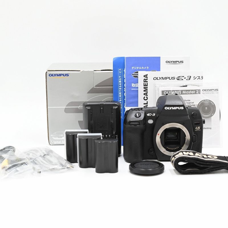 OLYMPUS オリンパス E-3 ボディ 一眼レフデジタルカメラ デジタル一眼レフカメラ 【中古】