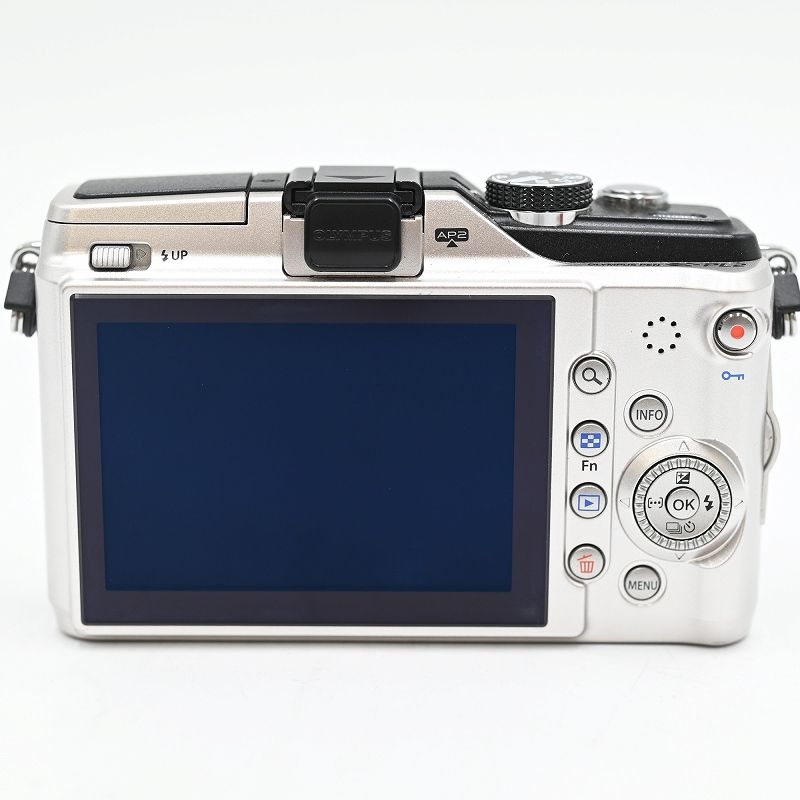 OLYMPUS オリンパス PEN E-PL2 M.ZUIKO DIGITAL 14-42mm F3.5-5.6 (ショット数2678枚) ミラーレス一眼レフカメラ 【中古】