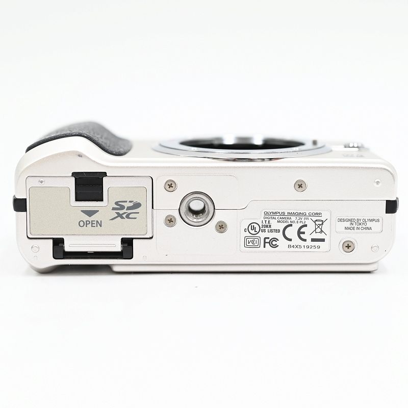 OLYMPUS オリンパス PEN E-PL2 M.ZUIKO DIGITAL 14-42mm F3.5-5.6 (ショット数2678枚) ミラーレス一眼レフカメラ 【中古】